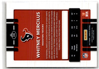 2017 Donruss Press Proof Red Whitney Mercilus #236