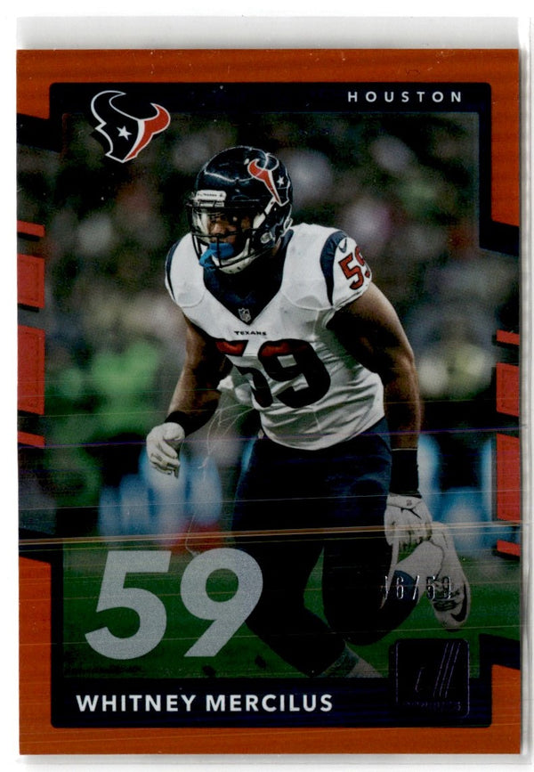 2017 Donruss Press Proof Red Whitney Mercilus #236