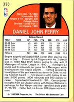 1990 Hoops Danny Ferry #336 Rookie