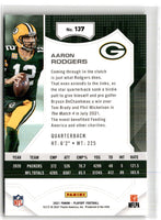2021 Panini Playoff Aaron Rodgers #137