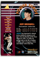 1994 Pinnacle Power Surge Jeff Bagwell #PS16