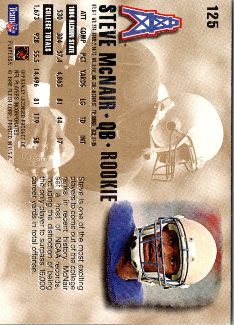 1995 Ultra Steve McNair