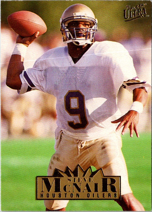 1995 Ultra Steve McNair #125 Rookie