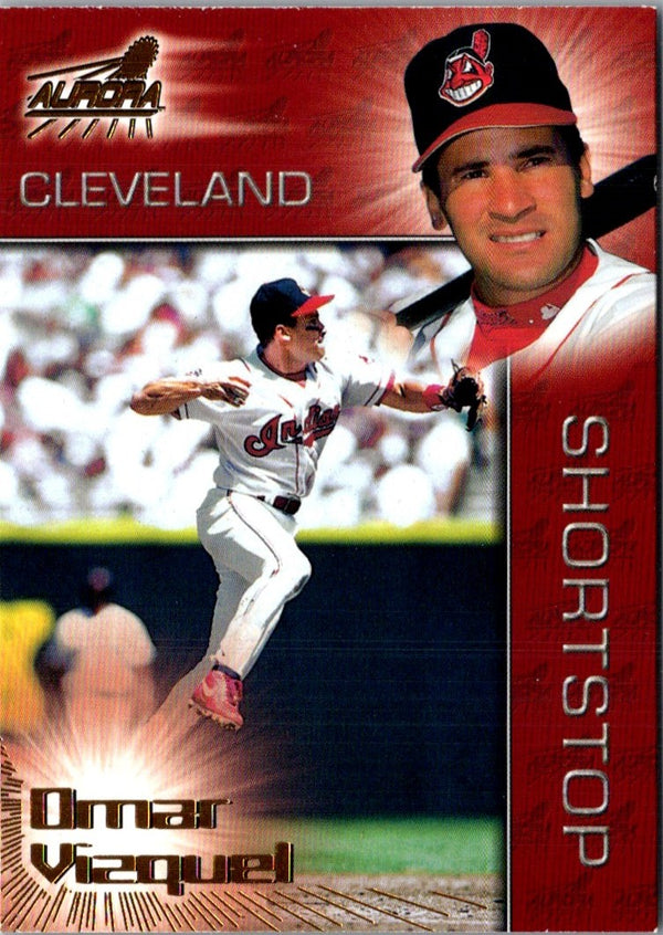 1998 Pacific Aurora Omar Vizquel #34