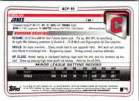 2020 Bowman Chrome Prospects Nolan Jones #BCP-95
