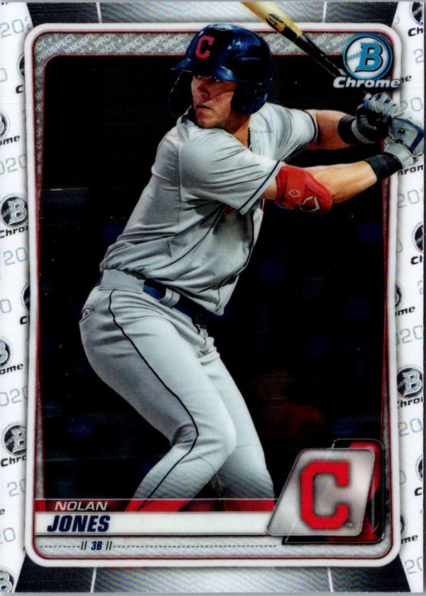 2020 Bowman Chrome Prospects Nolan Jones #BCP-95