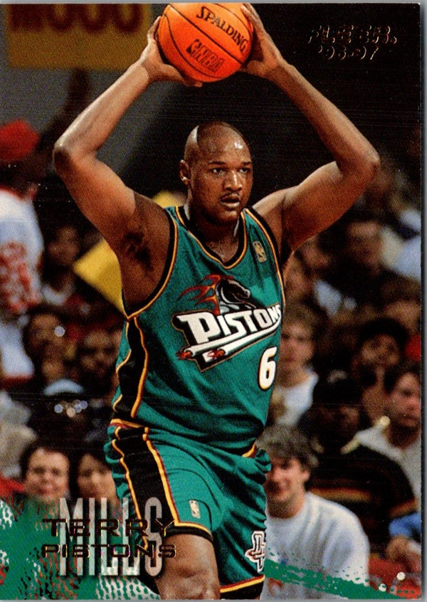 1996 Fleer Terry Mills #182