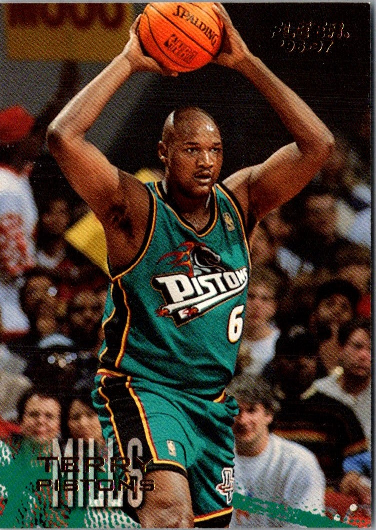 1996 Fleer Terry Mills