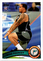2011 Topps Mike Pouncey #169 Rookie