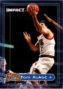 1999 SkyBox Impact Toni Kukoc