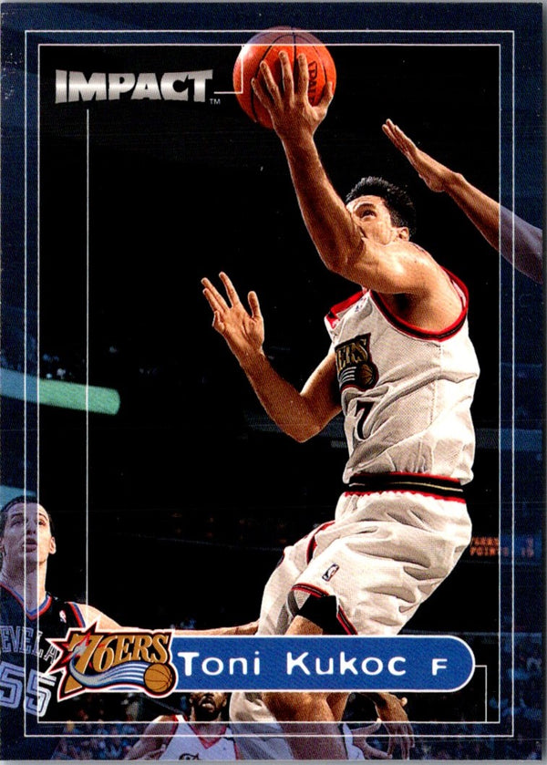 1999 SkyBox Impact Toni Kukoc #181
