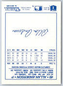 1976 Starting Lineup Allan Anderson #