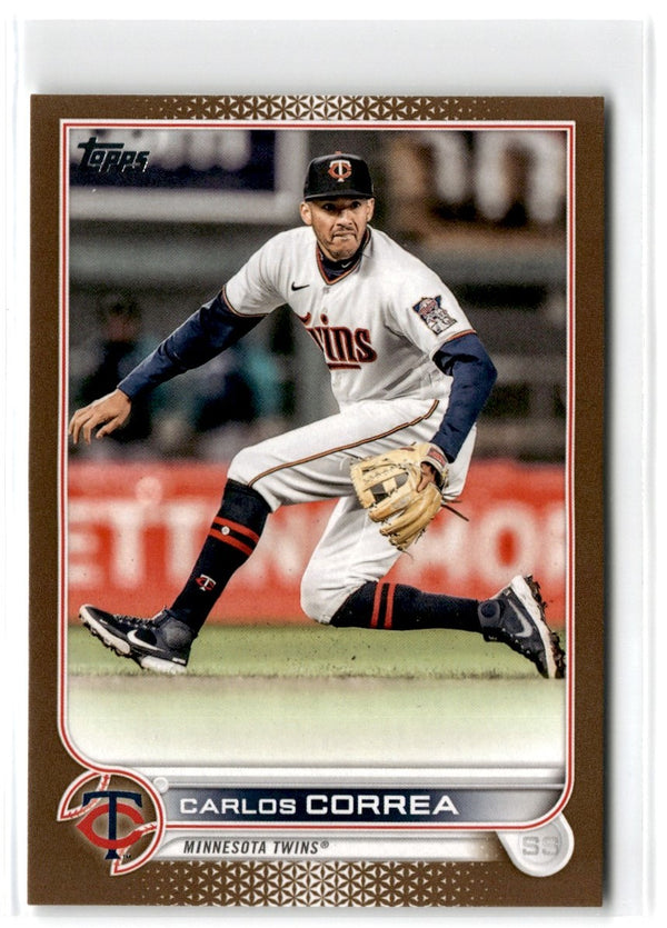 2022 Topps Update Gold Carlos Correa #US39 1652/2022