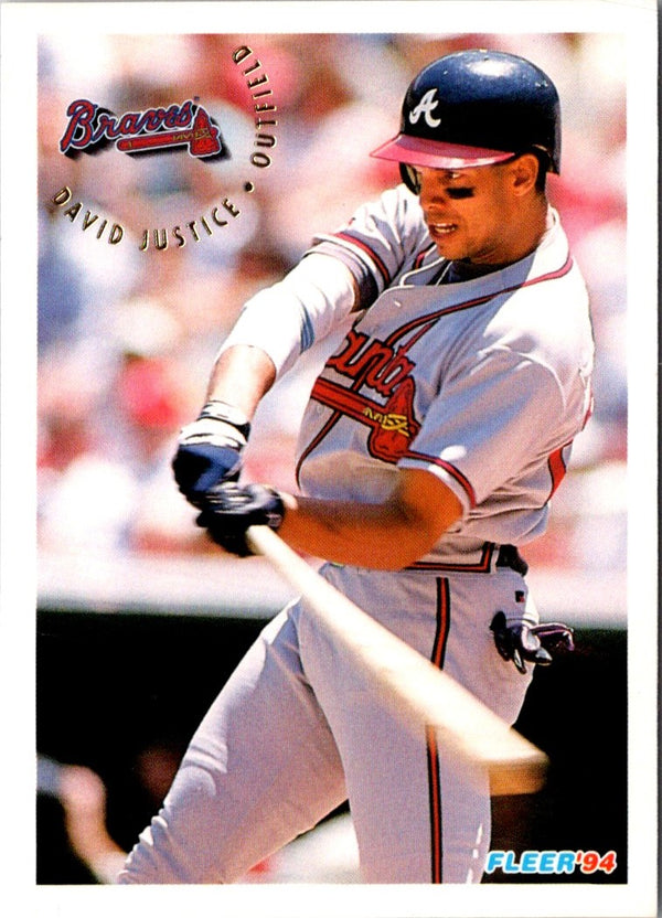 1994 Fleer David Justice #361