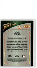 2024 Bowman Chrome Prospects Power Up Dylan Crews