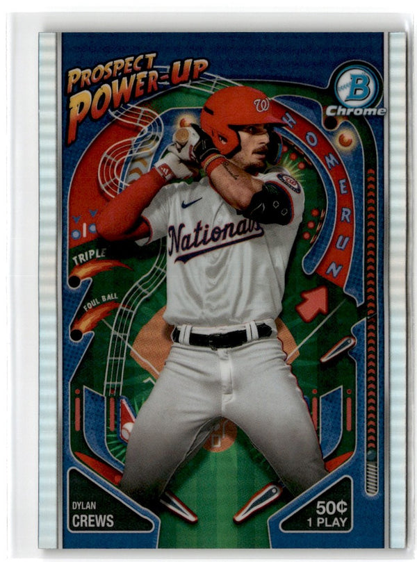 2024 Bowman Chrome Prospects Power Up Dylan Crews #PP