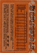 1988 Topps Robby Thompson