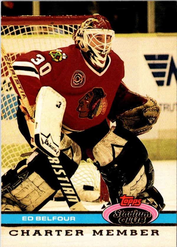 1991 Stadium Club Ed Belfour #333