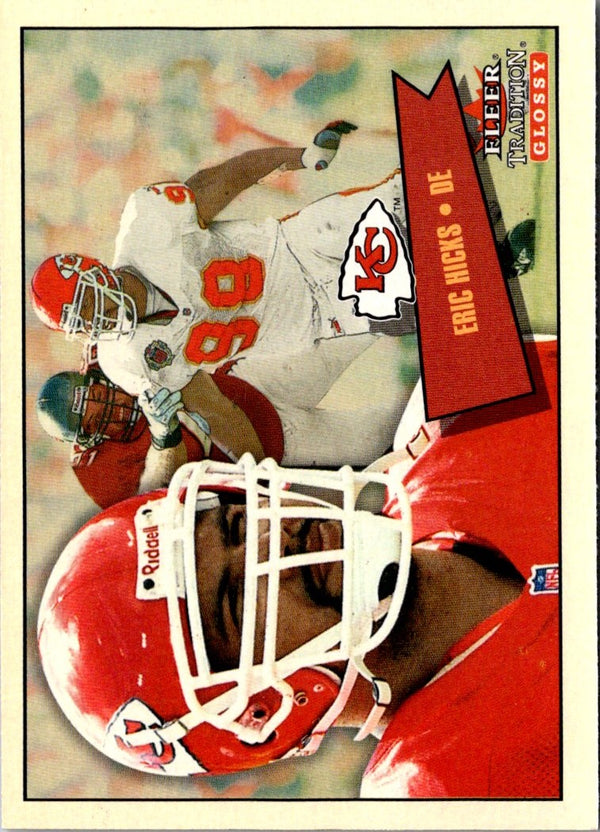 2001 Fleer Tradition Glossy Eric Hicks #68 Rookie
