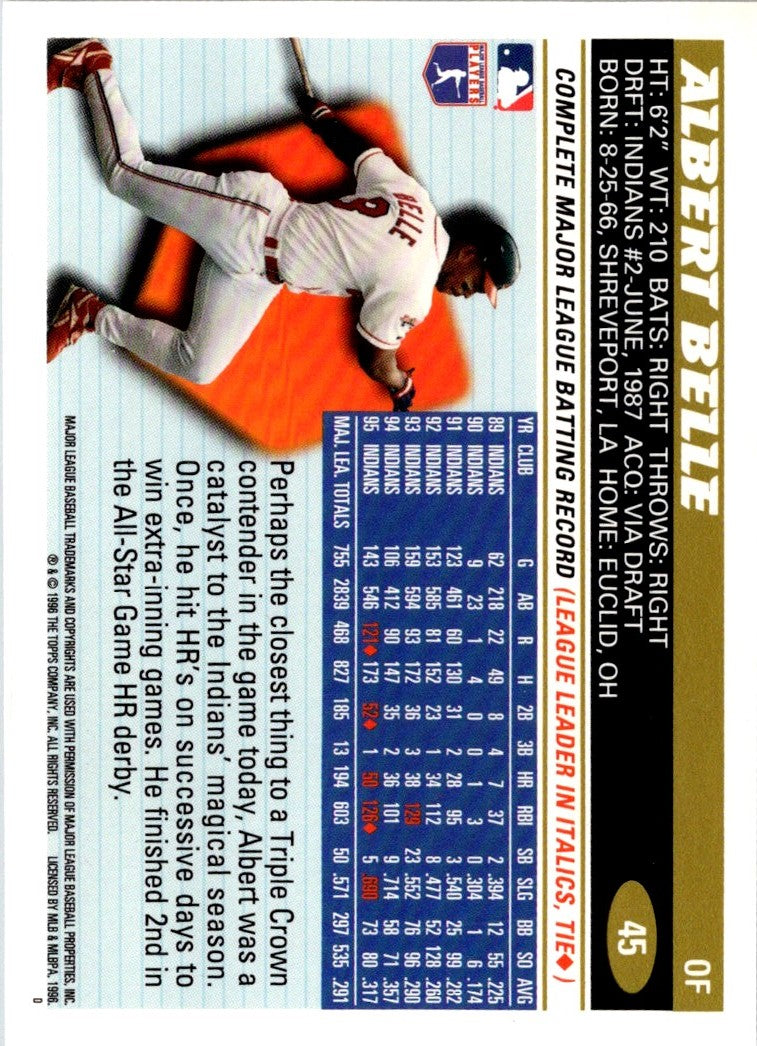 1997 Topps Albert Belle