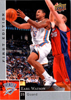 2009 Upper Deck First Edition Earl Watson #123