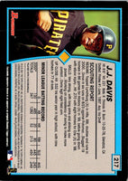 2001 Bowman J.J. Davis #217