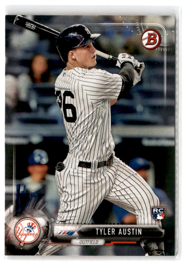 2017 Bowman Tyler Austin #86 Rookie