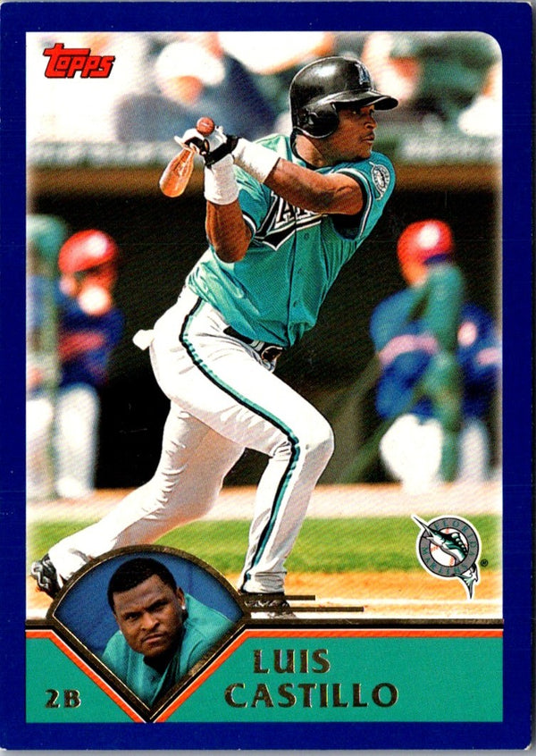 2003 Topps Home Team Advantage Luis Castillo #53