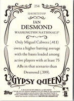 2016 Topps Gypsy Queen Ian Desmond #254