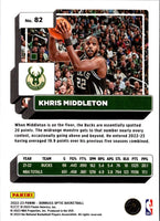 2022 Donruss Optic Khris Middleton #82