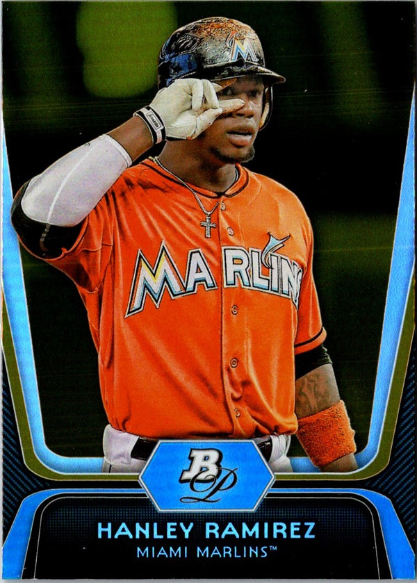 2012 Bowman Platinum Hanley Ramirez #89