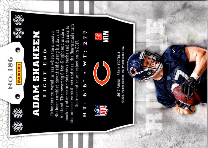 2017 Panini Adam Shaheen