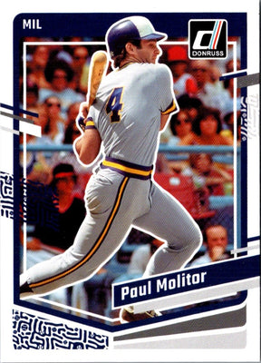 2023 Donruss Holo Blue Paul Molitor #226