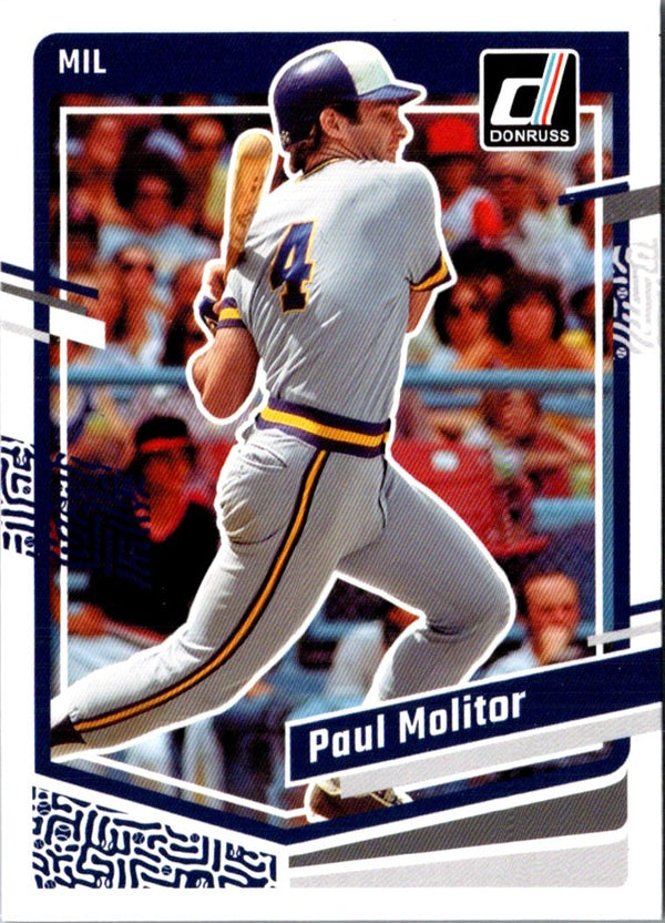 2023 Donruss Holo Blue Paul Molitor #226