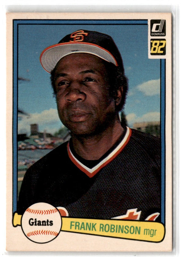 1982 Donruss Frank Robinson #424