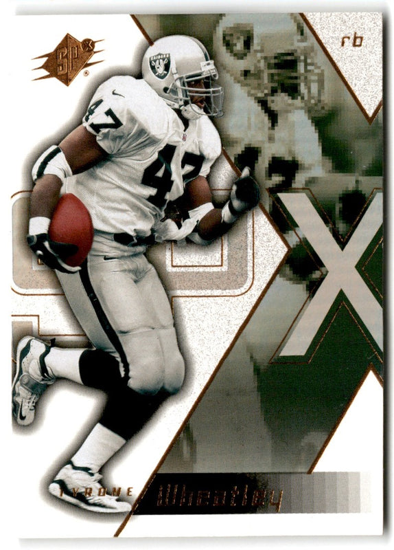 2000 SPx Tyrone Wheatley #63