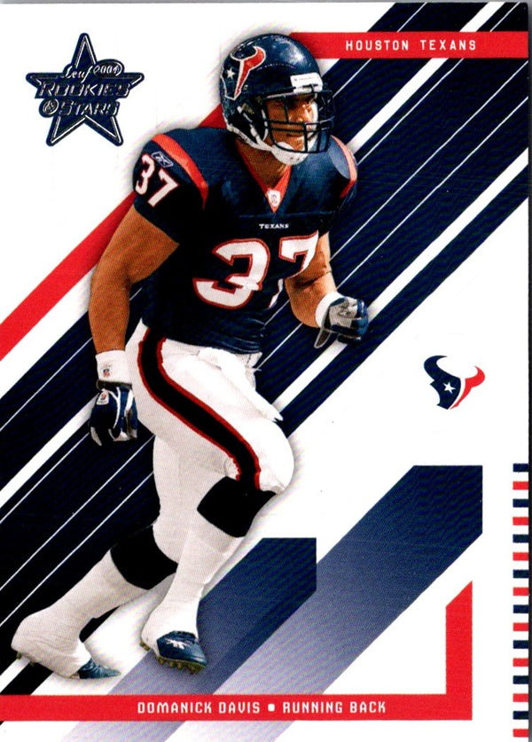 2004 Leaf Rookies & Stars Domanick Davis #38