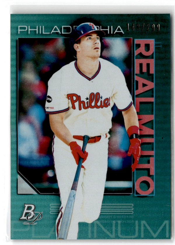 2020 Bowman Platinum J.T. Realmuto #22