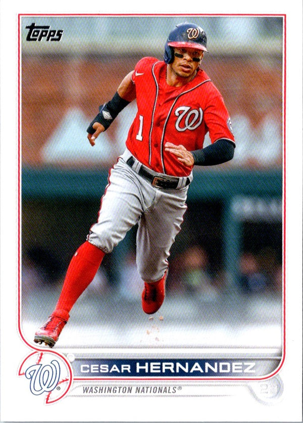 2022 Topps Update Cesar Hernandez #US299