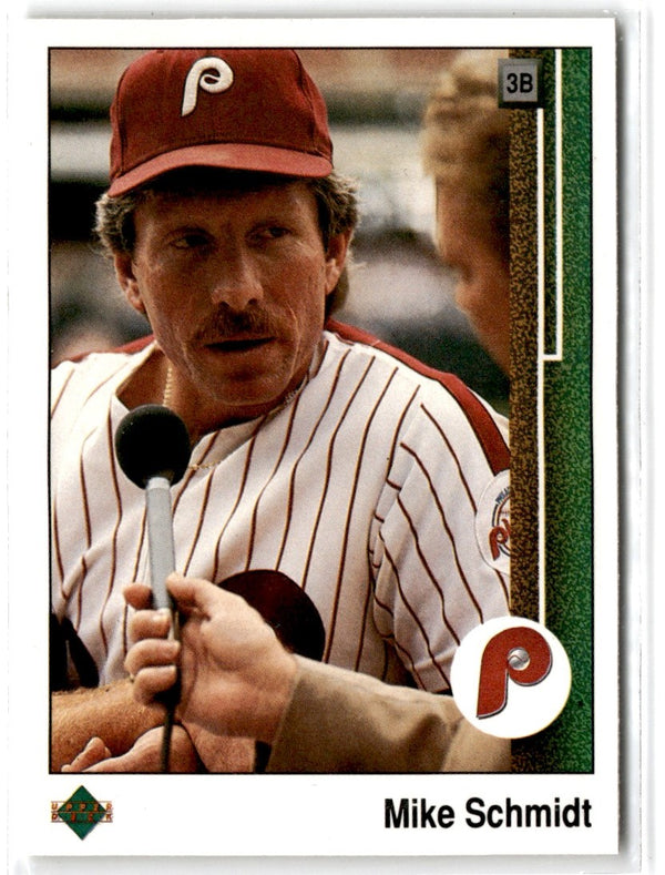 1989 Upper Deck Mike Schmidt #406