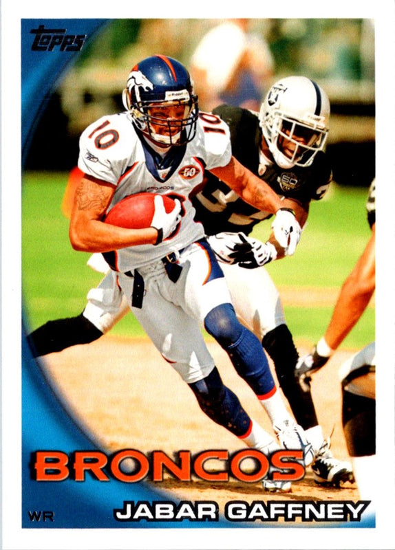 2010 Topps Jabar Gaffney #383