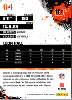 2010 Score Leon Hall #64
