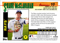 2021 Bowman Heritage Shane McClanahan #10 Rookie