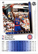 1993 Upper Deck Joe Dumars
