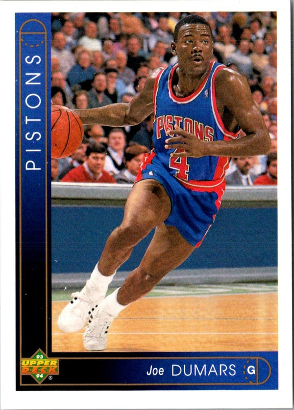 1993 Upper Deck Joe Dumars #42
