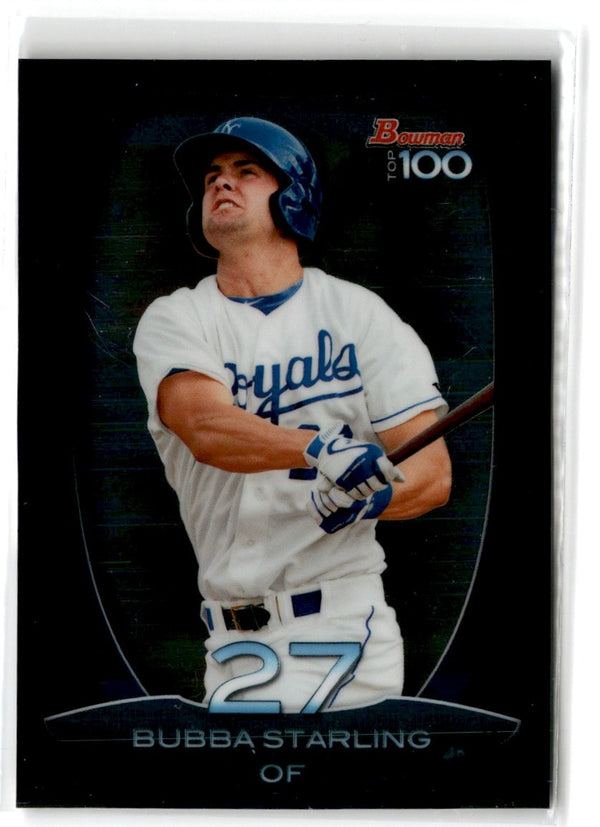 2013 Bowman Top 100 Prospects Bubba Starling #BTP-27