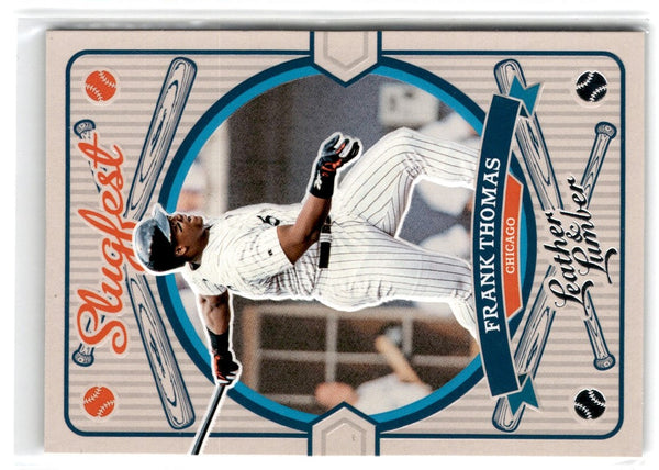 2019 Panini Leather & Lumber Slugfest Frank Thomas #SF-18