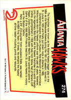 1991 Hoops Atlanta Hawks #274