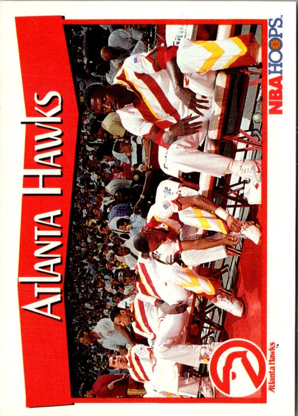 1991 Hoops Atlanta Hawks #274