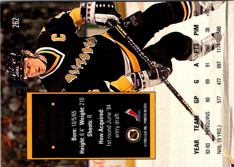 1993 Donruss Mario Lemieux